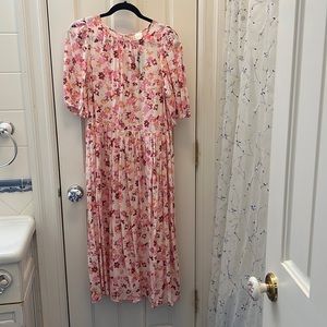 H&M floral midi dress